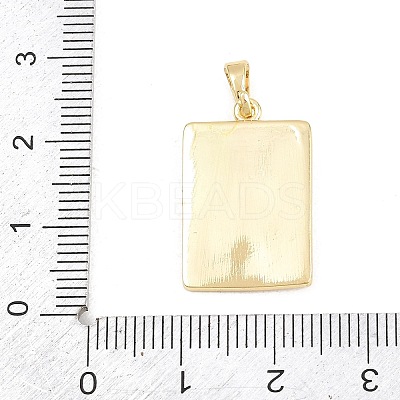 Brass Enamel Pendants KK-F938-40G-03-1