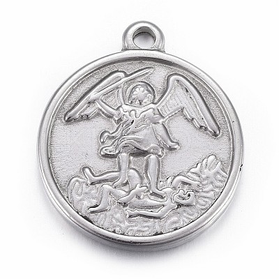 Non-Tarnish 304 Stainless Steel Pendants X-STAS-P218-09-1