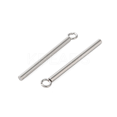 304 Stainless Steel Pendants STAS-L282-005P-04-1