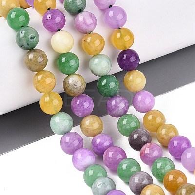 Natural Quartz Beads Strands G-N363-8mm-03-1