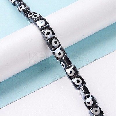 Handmade Porcelain Ceramic Beads Strands LAMP-B021-06-1