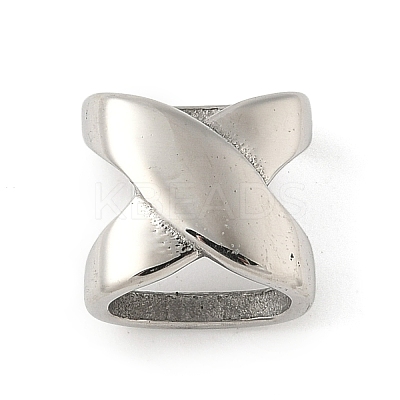 304 Stainless Steel Slide Charms STAS-Z147-08P-03-1