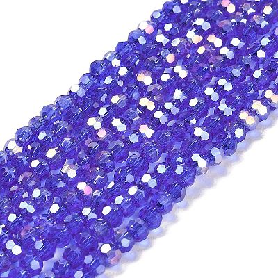 Transparent Glass Beads LS-EGLA-A035-T4mm-B21-1