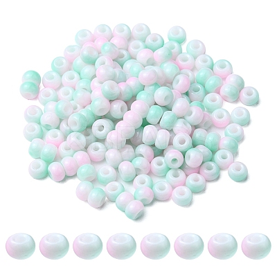 6/0 Opaque Glass Seed Beads SEED-YW0002-13P-1