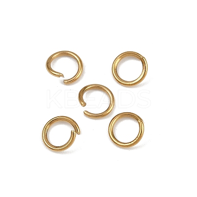 304 Stainless Steel Open Jump Rings STAS-Z137-01G-06-1