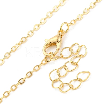 Alloy V Shaped Tassel Pendant Cable Chain Necklaces for Women NJEW-M012-02G-1