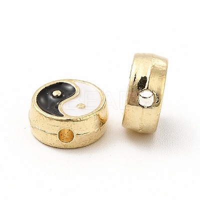 Alloy Enamel Beads PALLOY-I217-24G-1