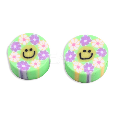 Handmade Polymer Clay Beads CLAY-T019-14G-1