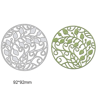 Carbon Steel Cutting Dies Stencils DIY-WH0170-160-1