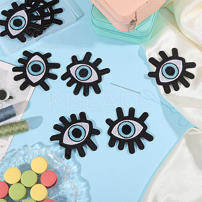 9Pcs Computerized Embroidery Cloth Patches PATC-FH0001-28A-1