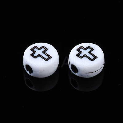 Opaque Acrylic Beads LS-SACR-S273-48-1