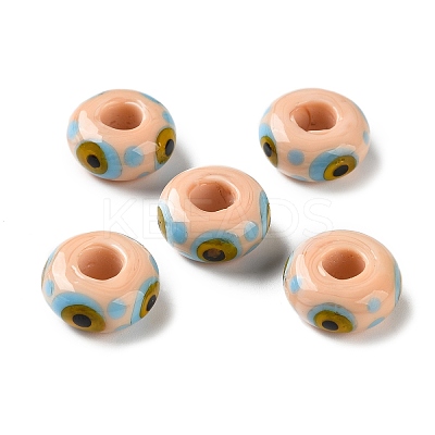Handmade Lampwork European Beads LA-CBA0C61-01F-1