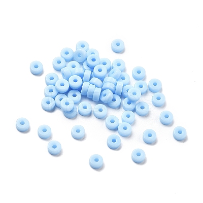 Opaque Acrylic Beads OACR-H044-02A-1