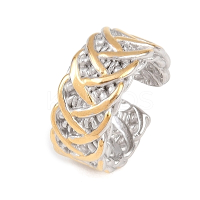 304 Stainless Steel Cuff Open Rings RJEW-H267-02GP-1