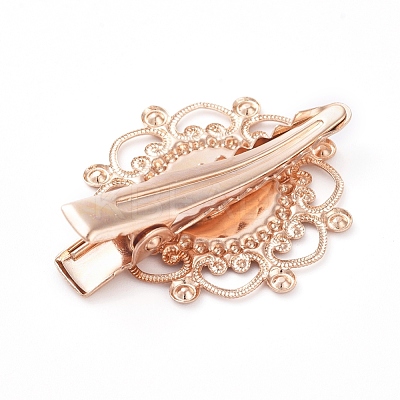 Hair Accessories Iron Alligator Hair Clip Findings IFIN-L035-01KCG-1