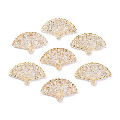 Transparent Acrylic Pendants TACR-A004-07B-01-1