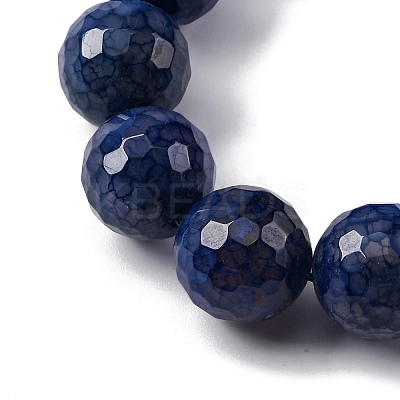 Natural Dragon Veins Agate(Dyed & Heated) Beads Strands G-K390-A12-01-1