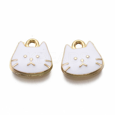 Alloy Enamel Charms X-ENAM-T011-95A-NR-1