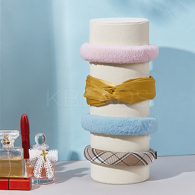 Velveteen Hairband Display Stands ODIS-WH0038-285C-1