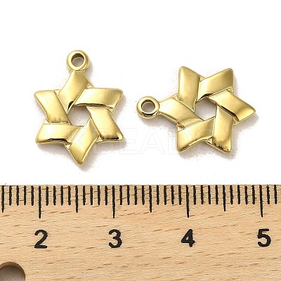 304 Stainless Steel Pendants STAS-L022-117G-1