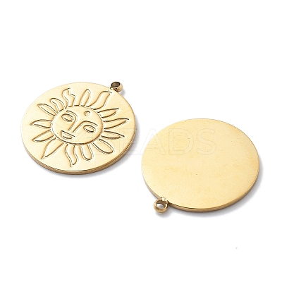 PVD Vacuum Plating 304 Stainless Steel Pendants STAS-R130-42G-1
