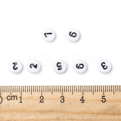 Opaque Acrylic Beads PB9111-1