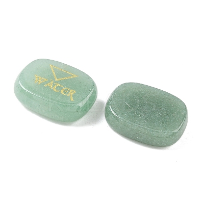 4Pcs 4 Styles Natural Green Aventurine Display Decorations G-F786-02D-05-1