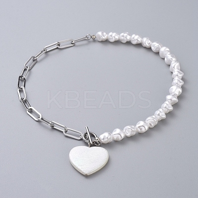 Pendant Necklaces NJEW-JN02690-01-1
