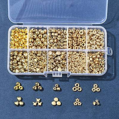885Pcs 10 Styles CCB Plastic Beads CCB-FS0001-13-1