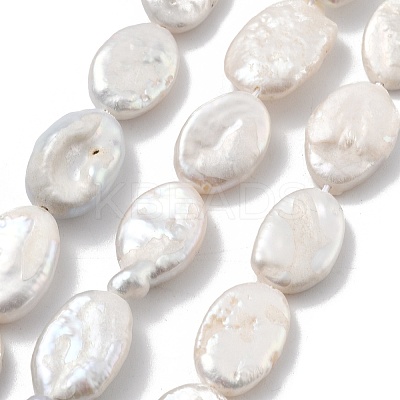 Natural Baroque Keshi Pearl Beads Strands PEAR-P064-11A-01A-1