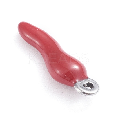 304 Stainless Steel Pendants STAS-I148-02P-11-1