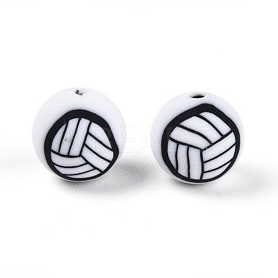 Handmade Polymer Clay Beads CLAY-N014-02A-08-1