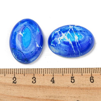 Natural Imperial Jasper Cabochons G-N342-27C-1