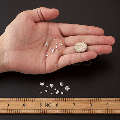 Cubic Zirconia Cabochons ZIRC-PJ0001-01-1