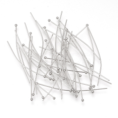 Tarnish Resistant 304 Stainless Steel Ball Head pins STAS-Q218-02B-1