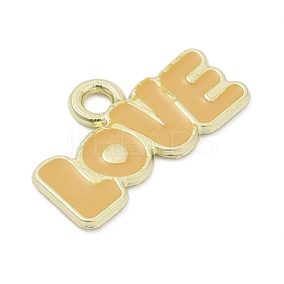 Valentine's Day Alloy Enamel Pandants PALLOY-V001-06H-1