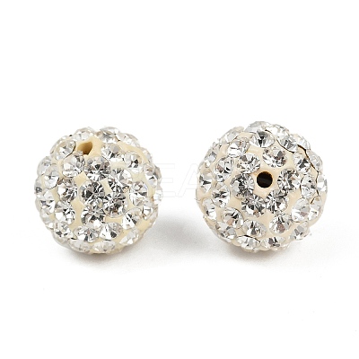 Czech Glass Rhinestones Beads LS-RB-E482-8mm-001-1
