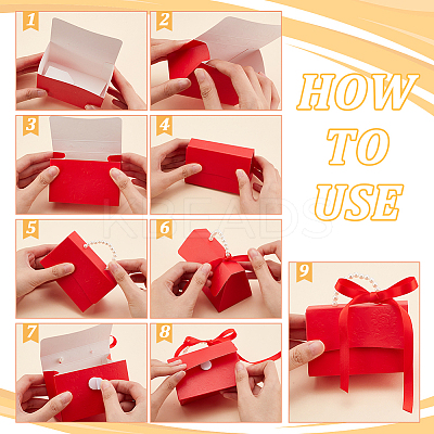 Wedding Favors Candy Box DIY Set DIY-WH0250-73C-1