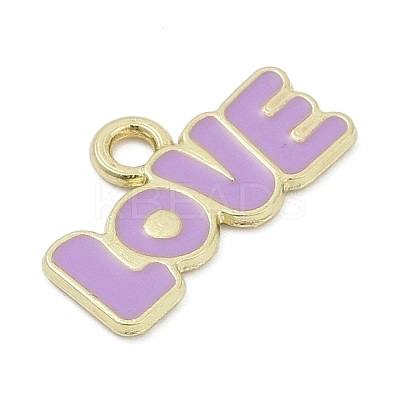Valentine's Day Alloy Enamel Pandants PALLOY-V001-06E-1