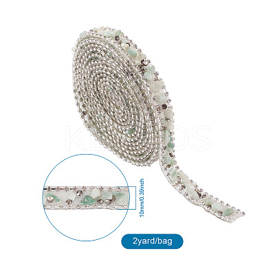 2 Yards Hotfix Rhinestone Tape DIY-BT0001-32-1