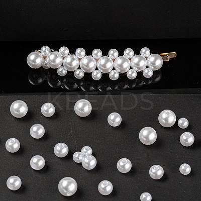 1700Pcs ABS Plastic Imitation Pearl Beads KY-LS0001-19-1