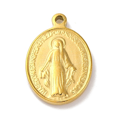 201 Stainless Steel Pendants LS-STAS-Q015-03G-1