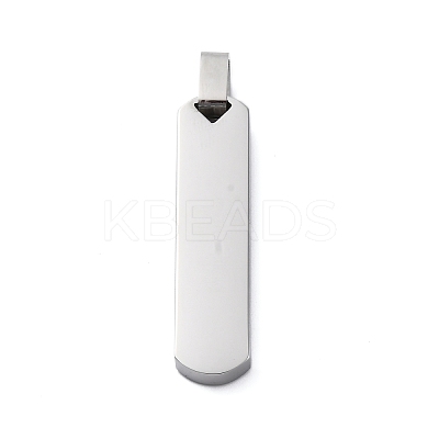 304 Stainless Steel Pendants X-STAS-U043-09P-1