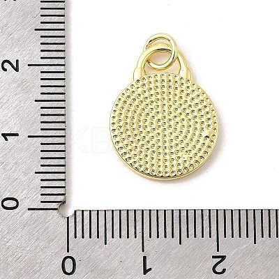 Brass Enamel Pendants KK-I378-04G-1