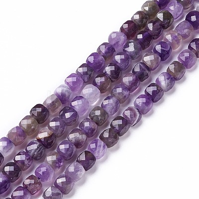 Natural Amethyst Beads Strands G-L581C-002-1