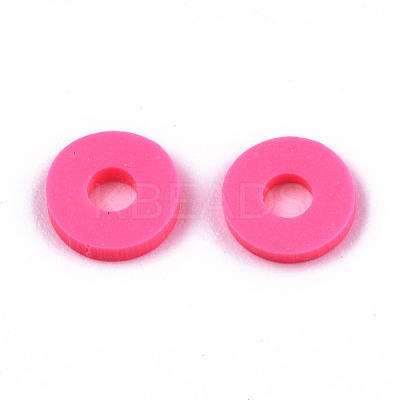 Handmade Polymer Clay Beads CLAY-Q251-8.0mm-31-1