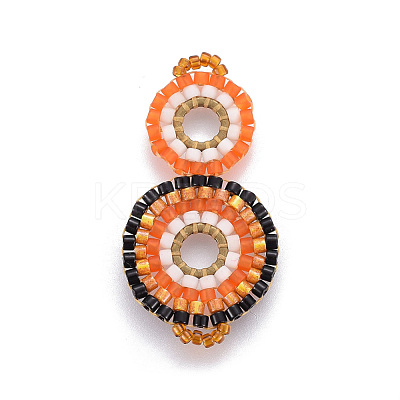 MIYUKI & TOHO Handmade Japanese Seed Beads Links SEED-A027-G06-1