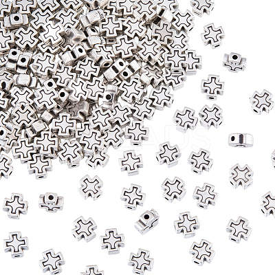 150Pcs Tibetan Style Alloy Beads FIND-SP0004-93-1