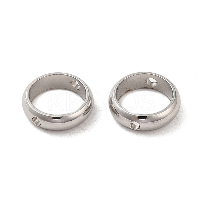 Non-Tarnish 201 Stainless Steel Bead Frames STAS-O130-06P-B-1