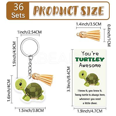 DIY Keychain Making Kits KEYC-CN0001-12C-15-1